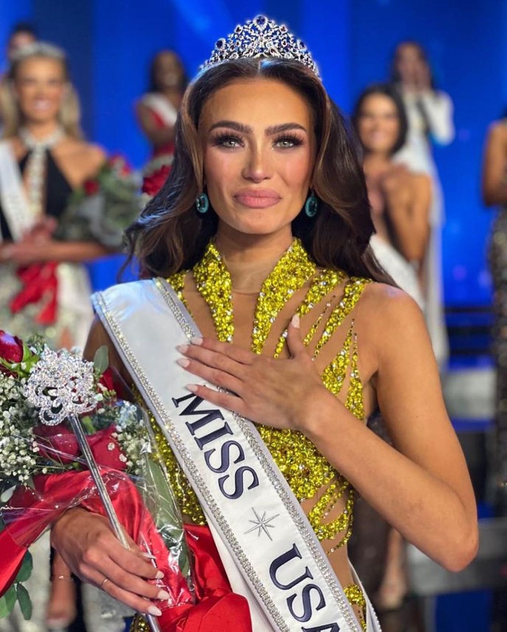 La venezolana Noelia Voigt renunció a su título de Miss Estados Unidos 2023